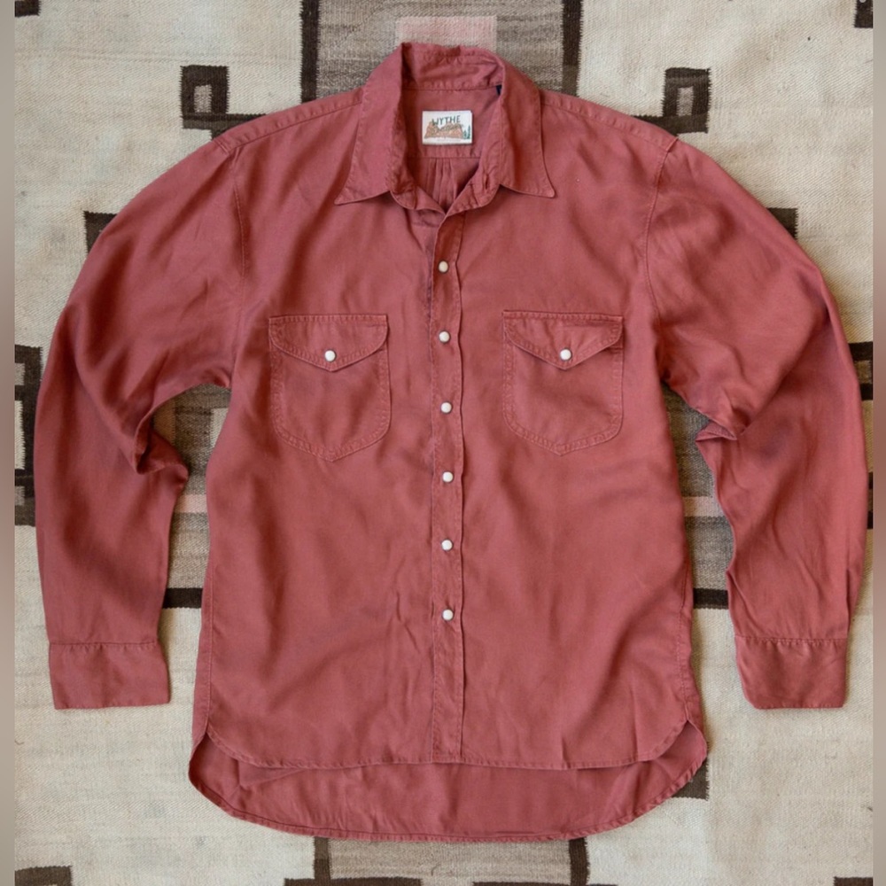 Wythe Tencel Pearlsnap Western Shirt